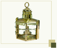 Brass ships Anchor Lantern