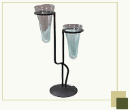 Candle Holder with 2 Cones